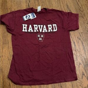 NWT Harvard Maroon T-Shirt, S